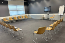 Piaget with chairs